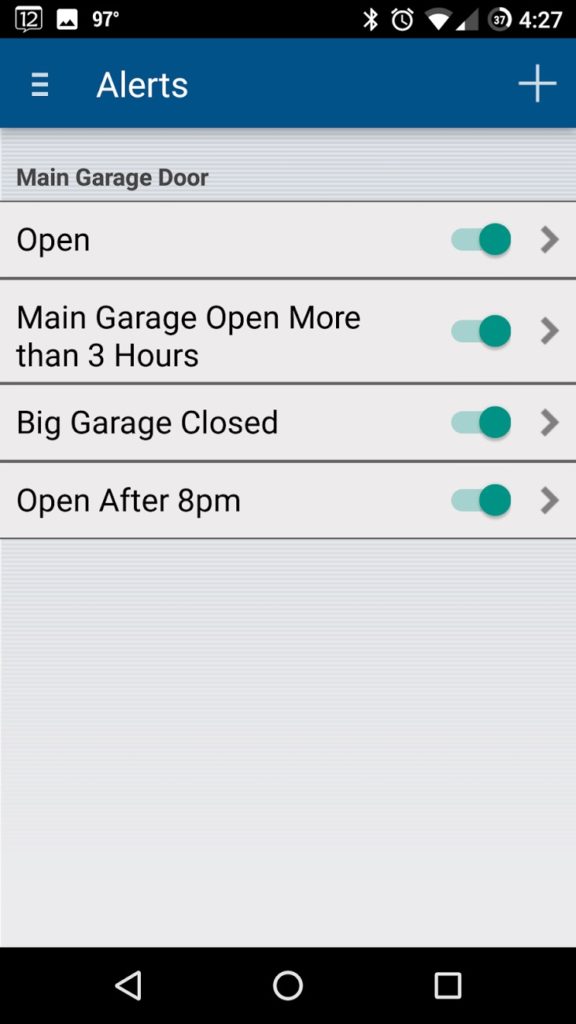 Chamberlain MYQ Internet WiFi Garage Door Gateway Screenshot_1