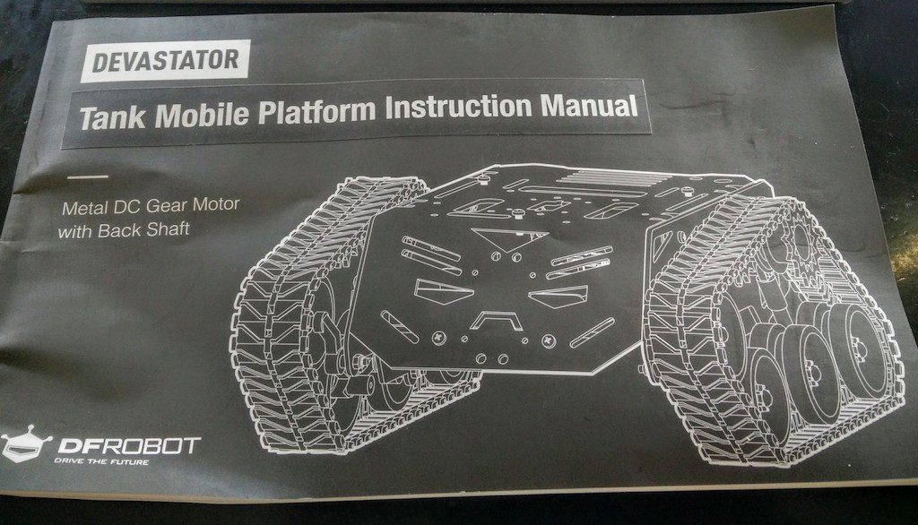 dfrobot-devastator-tank-treaded-tracked-robot-instruction-manual