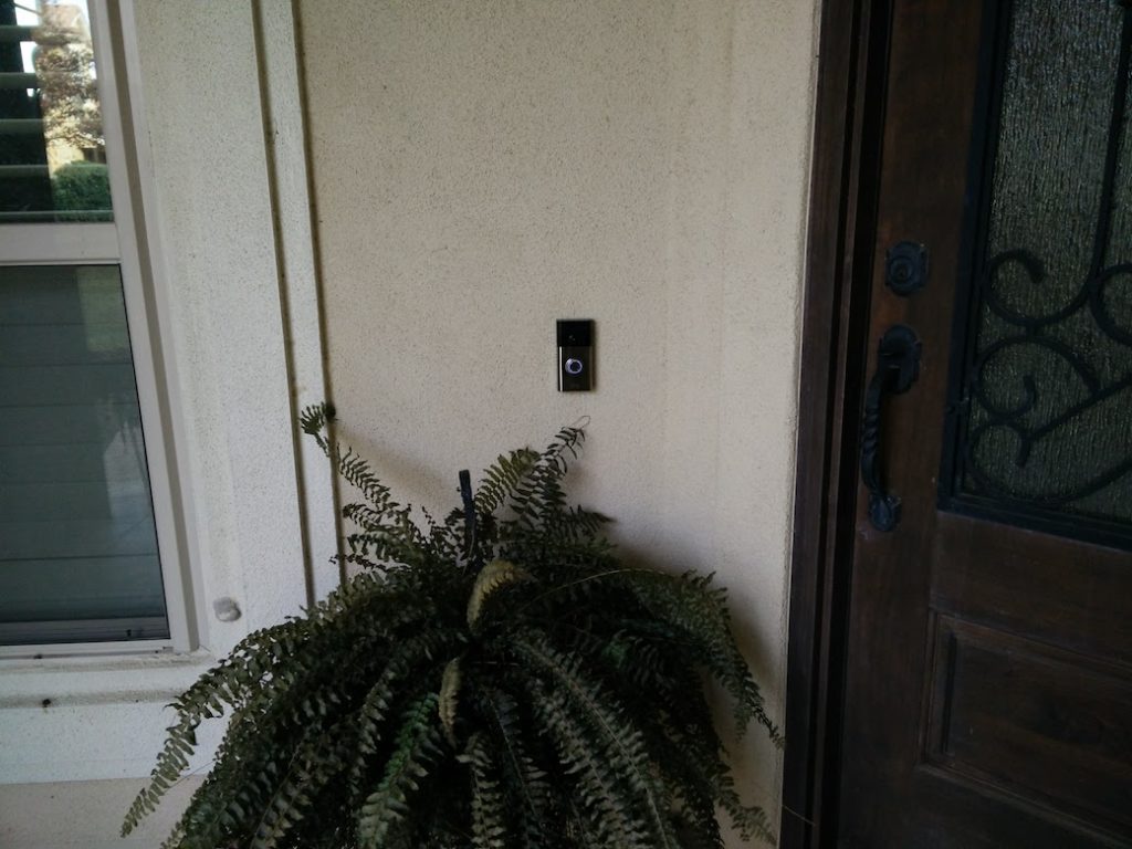 Picture of After Ring WiFi Video Doorbell Installed
