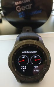gear s3 stopwatch widget
