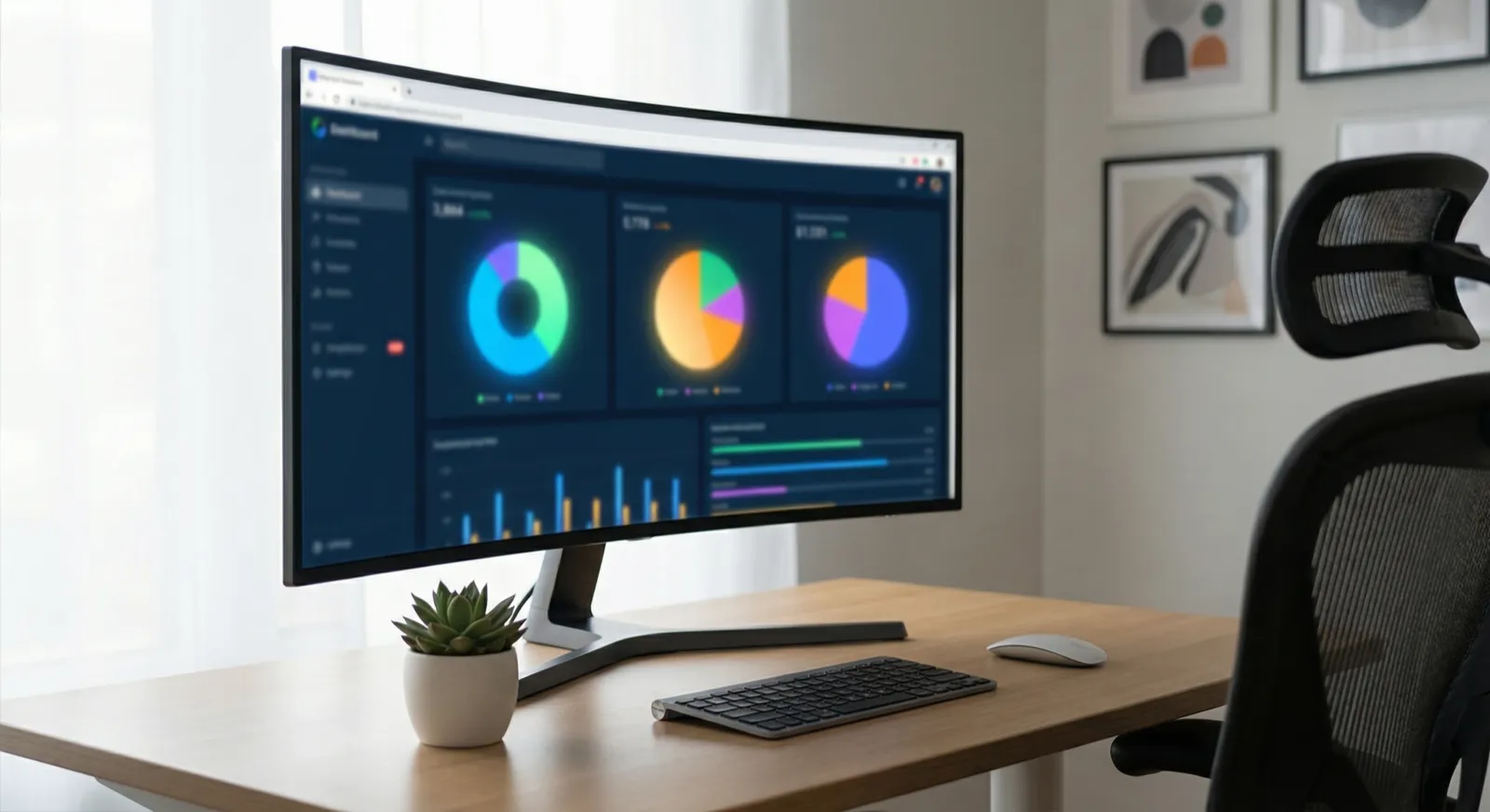 Pi-hole blocking statistics dashboard